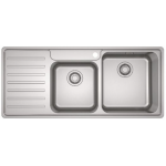 Franke BCX621 LHD 不銹鋼圓角右翼枱上昇盆